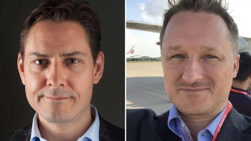 Michael Kovrig and Michael Spavor.  Detained in China since Dec.2018
